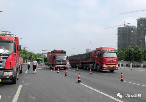 六安市成立專項行動組，嚴查大貨車闖紅燈，規范道路貨物運輸秩序